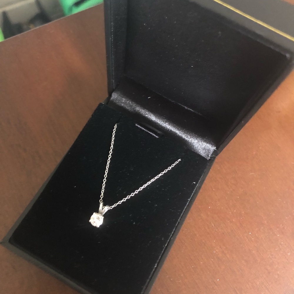 Diamond Drop Necklace